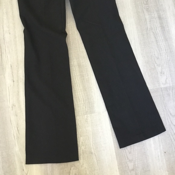 Theory Black Slack Pants Size 0 Zipper Side - Picture 6 of 6